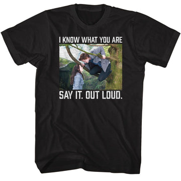 TWILIGHT SAY IT OUT LOUD S T-Shirt in Black
