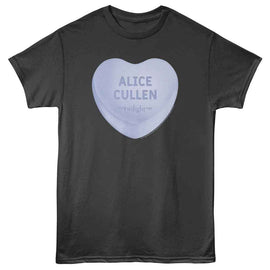TWILIGHT ALICE CANDY HEART S T-Shirt in Smoke