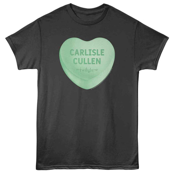 TWILIGHT CARLISLE CANDY HEART S T-Shirt in Smoke