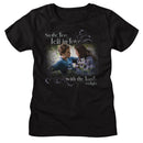 TWILIGHT LION IN LOVE WITH THE LAMB LADIES S T-Shirt in Black