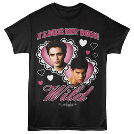 TWILIGHT I LIKE MY MEN WILD S T-Shirt in Black