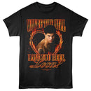 TWILIGHT LOCA FLAMES HEART S T-Shirt in Black