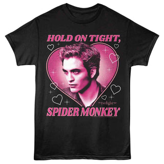 Twilight Twilight Edward Heart Spider Monkey Adult T-Shirts