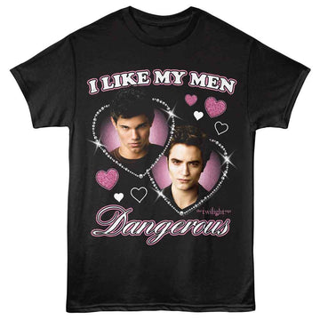 TWILIGHT DANGEROUS S T-Shirt in Black
