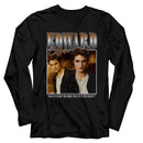TWILIGHT TWO IMAGE BOX L/S S T-Shirt in Black