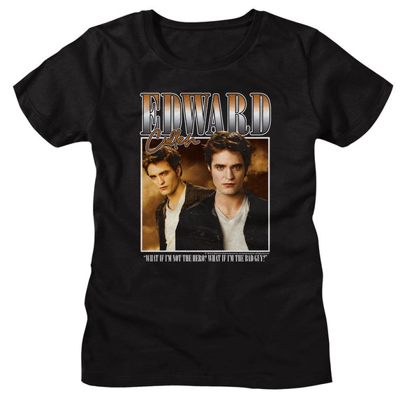 TWILIGHT TWO IMAGE BOX LADIES S T-Shirt in Black