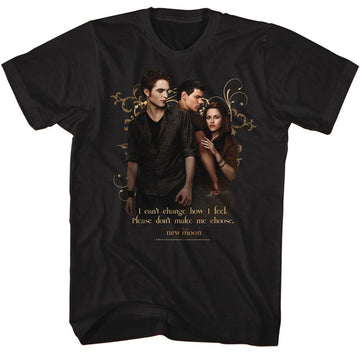 TWILIGHT NEW MOON POSTER S T-Shirt in Black