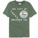 Twilight Forks Welcome Moss Comfort Colors Adult T-Shirt