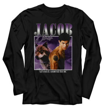TWILIGHT TWO IMAGES JACOB L/S S T-Shirt in Black