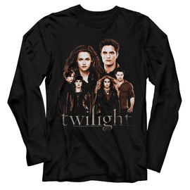TWILIGHT BREAKING DAWN GROUP L/S S T-Shirt in Black