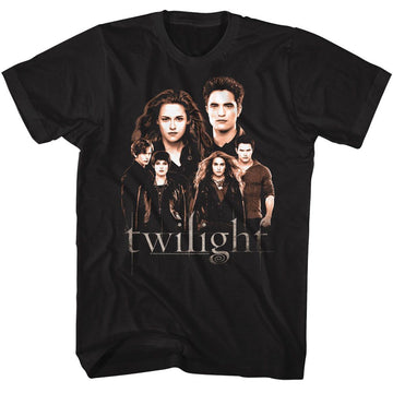 TWILIGHT BREAKING DAWN GROUP S T-Shirt in Black