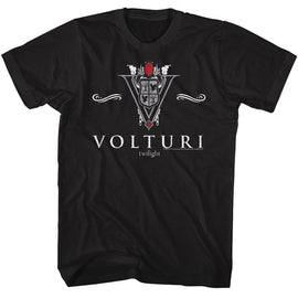 TWILIGHT VOLTURI COLLEGIATE S T-Shirt in Black