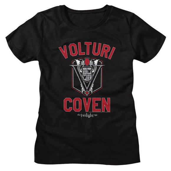 TWILIGHT VOLTURI COVEN LADIES S T-Shirt in Black