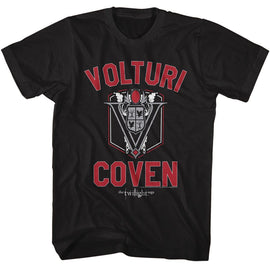 TWILIGHT VOLTURI COVEN S T-Shirt in Black