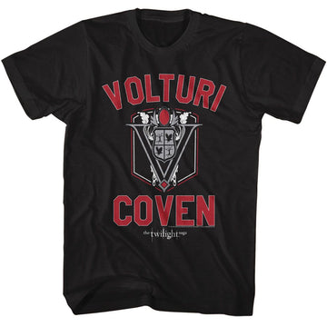 TWILIGHT VOLTURI COVEN S T-Shirt in Black
