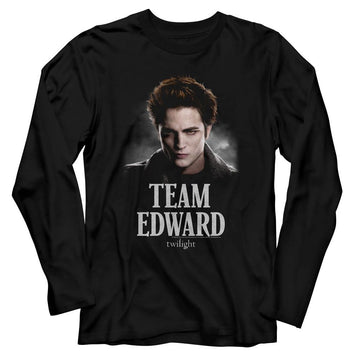 TWILIGHT TEAM EDWARD L/S S T-Shirt in Black