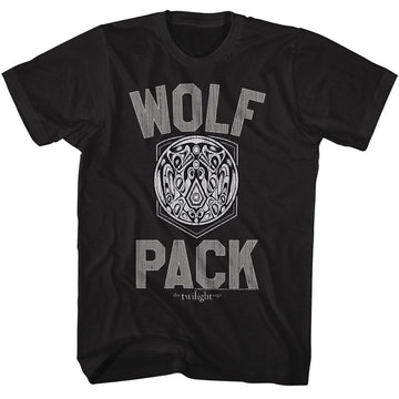 TWILIGHT WOLF PACK S T-Shirt in Black