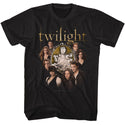 Twilight Twilight Cullen Family With Crest Adult T-Shirts