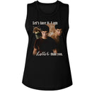 TWILIGHT I AM HOTTER THAN YOU LADIES MUSCLE TANK S T-Shirt in Black