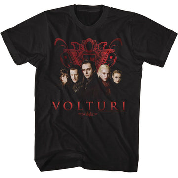 TWILIGHT VOLTURI GROUP S T-Shirt in Black