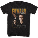 TWILIGHT EDWARD 3 CHARACTER POSE S T-Shirt in Black