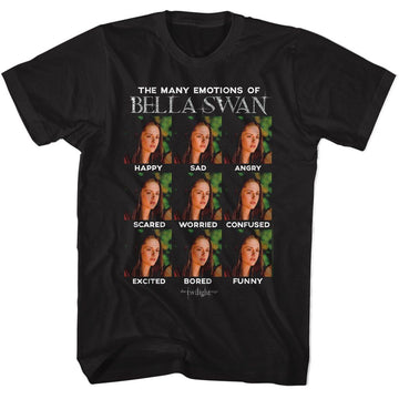TWILIGHT MANY EMOTIONS S T-Shirt in Black