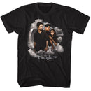 TWILIGHT JACOB BELLA EDWARD CLOUDS S T-Shirt in Black