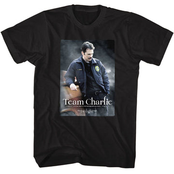 TWILIGHT TEAM CHARLIE S T-Shirt in Black