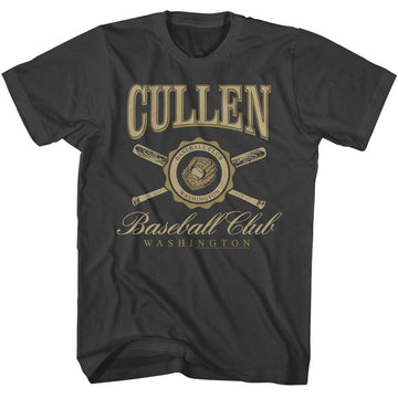 TWILIGHT CULLEN BASEBALL CLUB S T-Shirt in Smoke