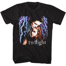 TWILIGHT LIGHTNING STRIKES S T-Shirt in Black