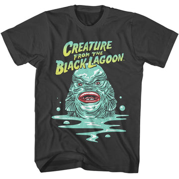 UNIVERSAL MONSTERS CREATURE S T-Shirt in Smoke