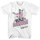 UNIVERSAL MONSTERS IT COMES TO LIFE S T-Shirt in White