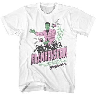 Universal Monsters Universal Monsters It Comes To Life Adult T-Shirts