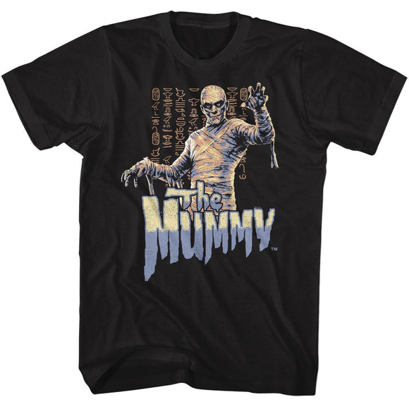 UNIVERSAL MONSTERS THE MUMMY S T-Shirt in Black