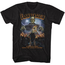 UNIVERSAL MONSTERS FRANKENSTEIN MOB S T-Shirt in Black