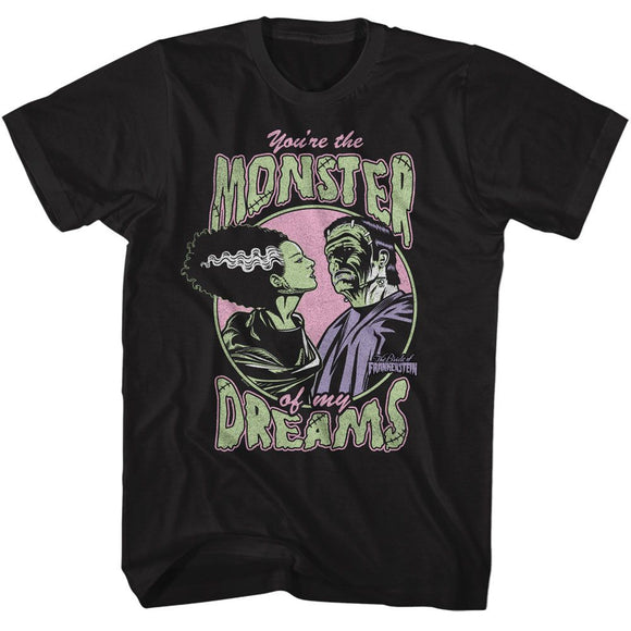 UNIVERSAL MONSTERS DREAM MONSTER S T-Shirt in Black