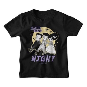 UNIVERSAL MONSTERS CHILDREN OF THE NIGHT TODDLER 2T T-Shirt in Black