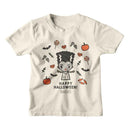 UNIVERSAL MONSTERS CHIBI HALLOWEEN YOUTH XS 5 6 T-Shirt in Natural
