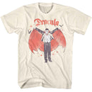 UNIVERSAL MONSTERS SPARKLE DRACULA S T-Shirt in Natural