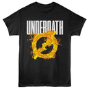 UNDEROATH SPLATTER SYMBOL S T-Shirt in Black