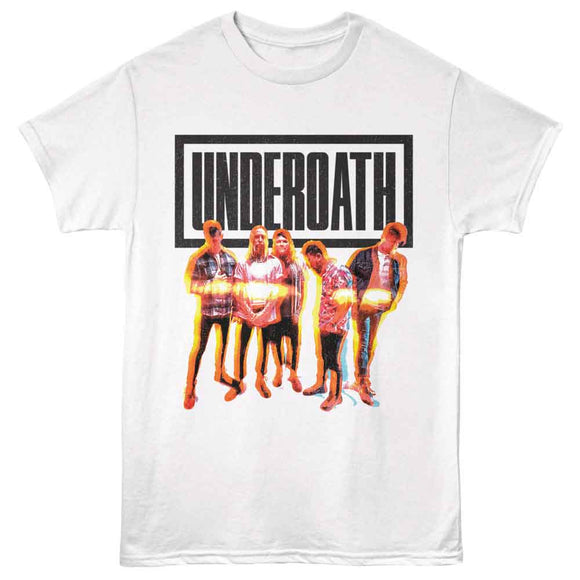 UNDEROATH BAND MEMBERS S T-Shirt in White