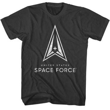 AIR AND SPACE FORCE USSF BIG DELTA LOGO S T-Shirt in Smoke