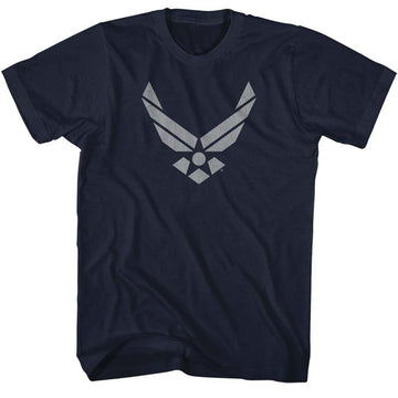 AIR AND SPACE FORCE USAF AIR FORCE LOGO S T-Shirt in NAVY