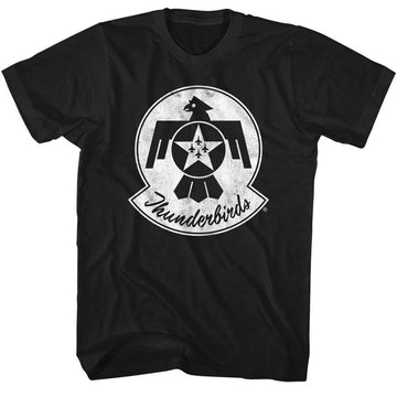 AIR AND SPACE FORCE USAF THUNDERBIRDS S T-Shirt in Black