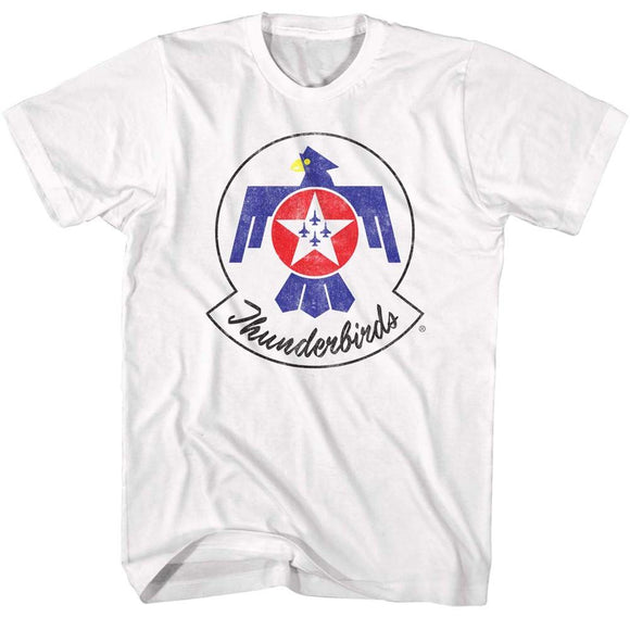 AIR AND SPACE FORCE USAF THUNDERBIRD COLOR S T-Shirt in White