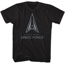 AIR AND SPACE FORCE USAF US SPACE FORCE S T-Shirt in Black