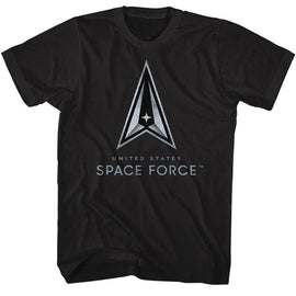 AIR AND SPACE FORCE USAF US SPACE FORCE GRADIENT S T-Shirt in Black