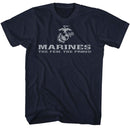 MARINES USMC LOGO S T-Shirt in NAVY