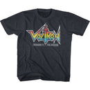 VOLTRON RAINBOW LOGO YOUTH XS 5 6 T-Shirt in Vintage NAVY