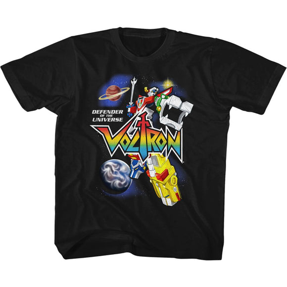 VOLTRON INSPACE TODDLER 2T T-Shirt in Black